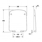 Koło Nova Pro deska WC wolnoopadająca M30116000