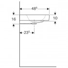 Geberit iCon umywalka 90 cm