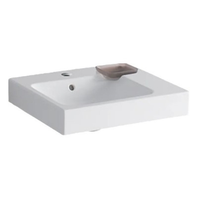 Geberit iCon umywalka 50 cm, z mydelniczką, prawa