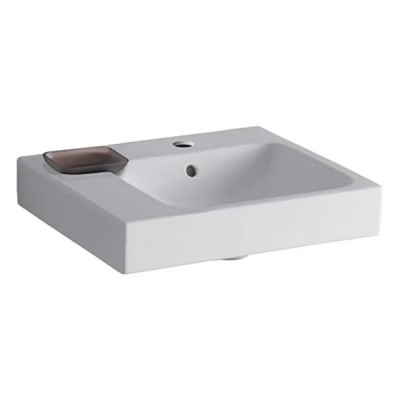 Geberit iCon umywalka 50 cm lewa z mydelniczką 124150000