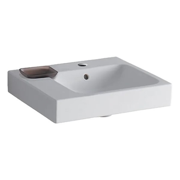 Geberit iCon umywalka 50 cm lewa z mydelniczką 124150000