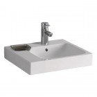 Geberit iCon umywalka 50 cm, nablatowa, z mydelniczką, lewa