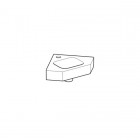 Geberit iCon umywalka narożna 33 cm