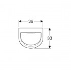 Geberit Flow pisuar 235900