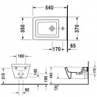 Duravit 2nd floor bidet wiszący