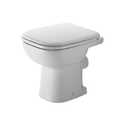 Duravit D-Code miska WC stojąca lejowa odpływ poziomy 210809