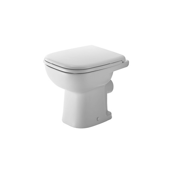 Duravit D-Code miska WC stojąca lejowa odpływ poziomy 210809