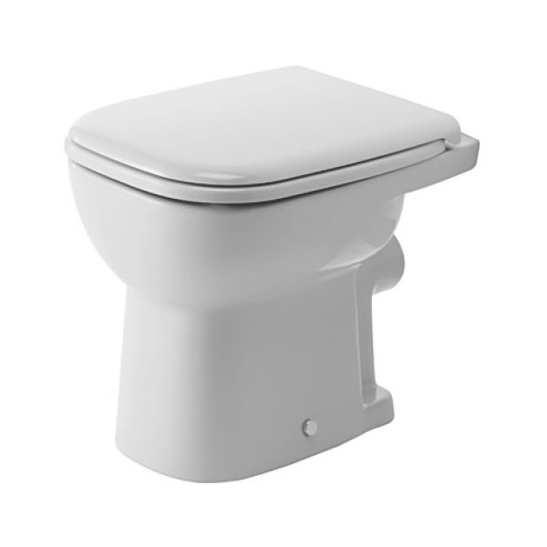 Duravit D-Code miska WC stojąca z półką odpływ poziomy 210909
