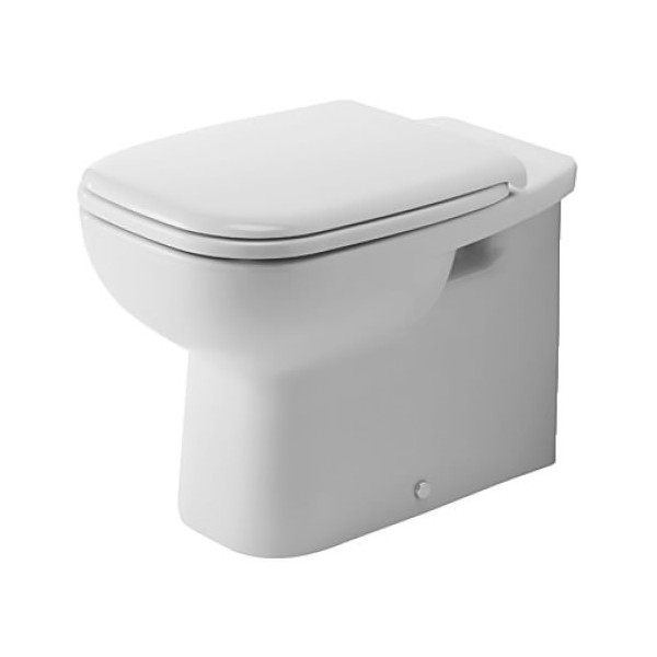 Duravit D-Code miska WC stojąca przyścienna odpływ poziomy 211509