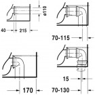 Duravit D-Code miska WC stojąca lejowa 211809