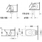 Duravit D-Code miska WC stojąca lejowa 211809