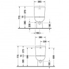 Duravit D-Code miska WC stojąca lejowa 211809