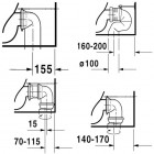 Duravit DuraStyle miska WC do kompaktu 37x63 cm
