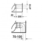 Duravit DuraStyle miska WC do kompaktu 37x63 cm