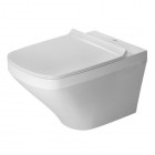Duravit DuraStyle miska WC wisząca bez wewnętrznego kołnierza 37x54 cm + deska WC wolnoopadająca
