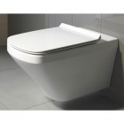 Duravit DuraStyle miska WC wisząca bez wewnętrznego kołnierza 37x54 cm + deska WC wolnoopadająca