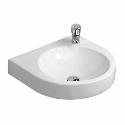 Duravit Architec umywalka 575x520 mm bez przelewu otwór na baterię z prawej strony