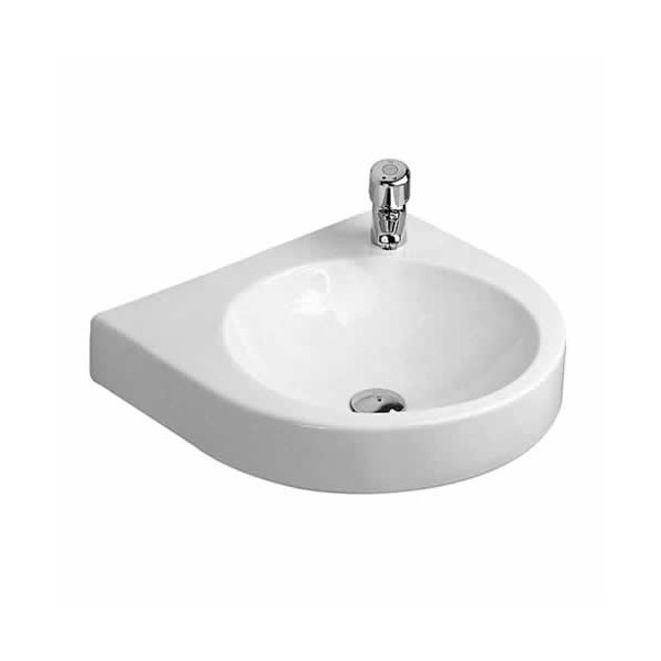 Duravit Architec umywalka 575x520 mm bez przelewu otwór na baterię z prawej strony