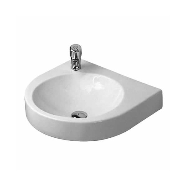 Duravit Architec umywalka 575x520 mm bez przelewu otwór na baterię z lewej strony
