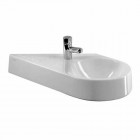 Duravit Architec umywalka 645x410 mm bez przelewu komora z prawej strony
