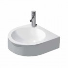 Duravit Architec umywalka mała 360x380 mm otwór na baterię z lewej strony