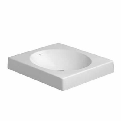 Duravit Architec umywalka nablatowa 500x500 mm bez otworu na baterię
