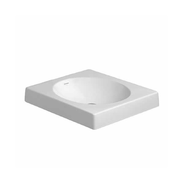 Duravit Architec umywalka nablatowa 500x500 mm bez otworu na baterię