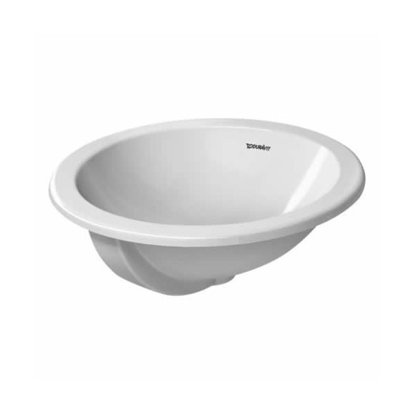 Duravit Architec umywalka wpuszczana w blat śr. 470 mm z przelewem