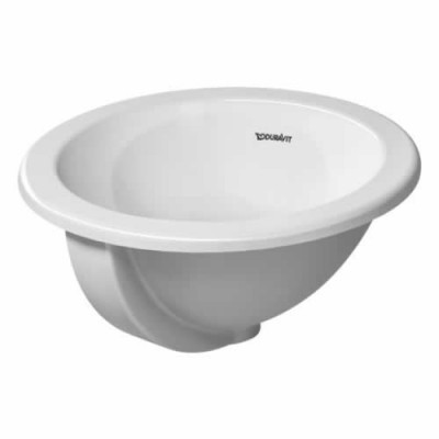 Duravit Architec umywalka wpuszczana w blat śr. 400 mm z przelewem