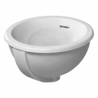 Duravit Architec umywalka wpuszczana w blat śr. 335 mm z przelewem