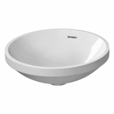 Duravit Architec umywalka podblatowa śr. 375 mm bez przelewu bez półki na baterię