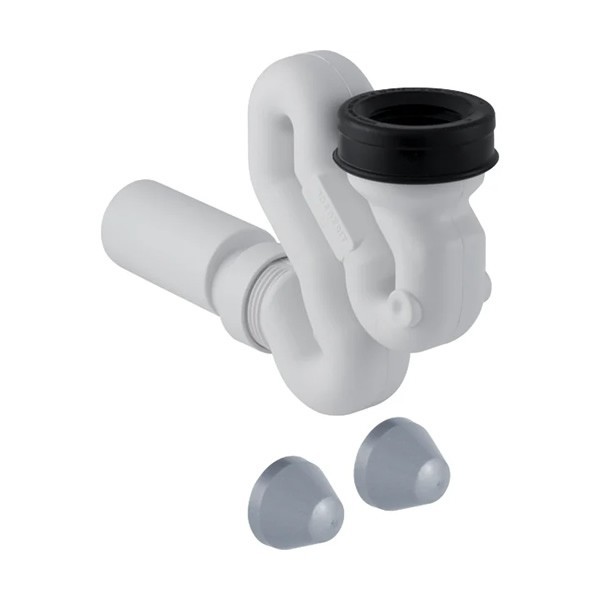 Geberit syfon pisuarowy ślimakowy odpływ poziomy