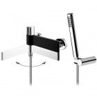 Demm Black Line bateria wannowa ścienna