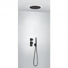 Tres zestaw podtynkowy termostatyczny czarny 20635204NM