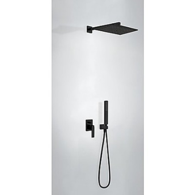 Tres Slim Exclusive zestaw podtynkowy czarny mat 20218006NM