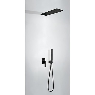 Tres Slim Exclusive zestaw podtynkowy czarny 20218003NM
