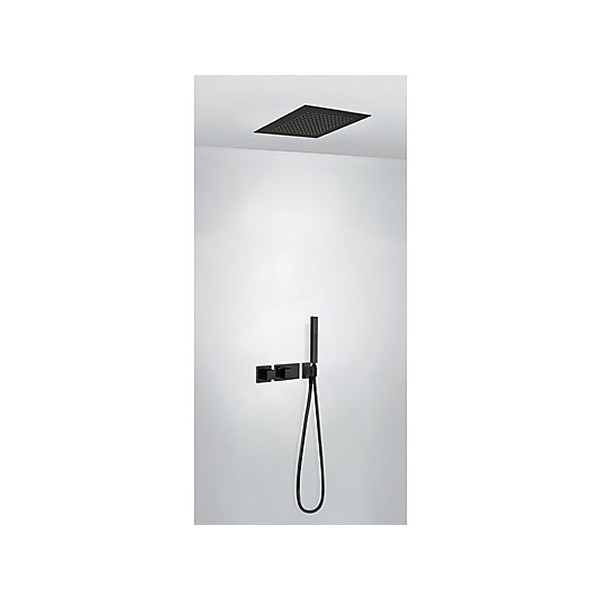 Tres zestaw podtynkowy termostatyczny czarny 20725204NM