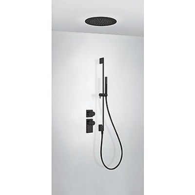 Tres zestaw podtynkowy termostatyczny czarny 20635203NM