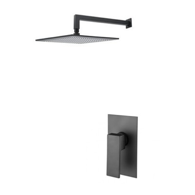 M&Z Lauren zestaw natryskowy podtynkowy czarny LRN00ZES20/CZ