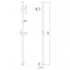 M&Z drążek natryskowy czarny ACS9003/CZAR