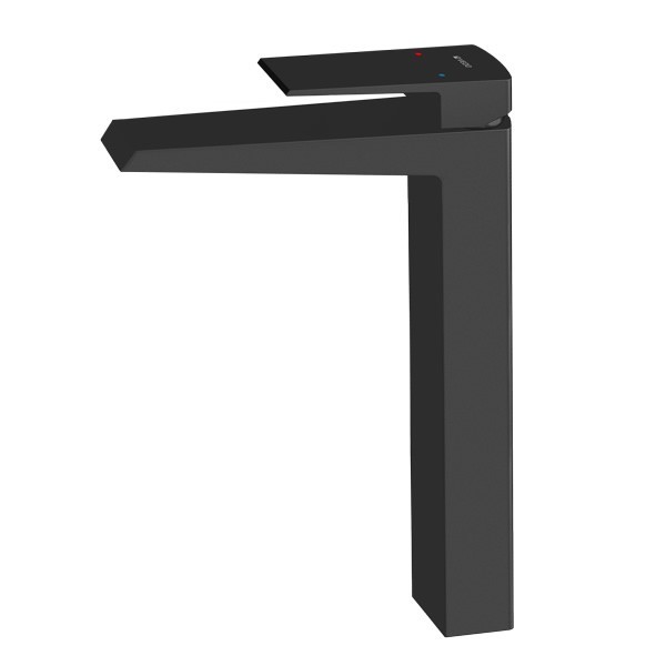 Vedo Sette Black bateria umywalkowa wysoka czarna