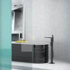 Vedo Sette Black bateria wannowa wolnostojąca czarna