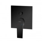 Vedo Sette Black kompletny zestaw natryskowy podtynkowy 25 cm czarny