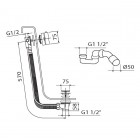Vedo Sette Black kompletny zestaw wannowy podtynkowy 25 cm czarny VBS7232CZ/25