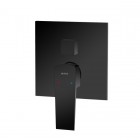 Vedo Sette Black kompletny zestaw wannowy podtynkowy 30 cm czarny VBS7232CZ/30