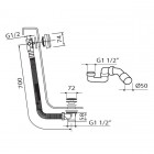 Vedo Sette Black kompletny zestaw wannowy czarny VBS7242CZ