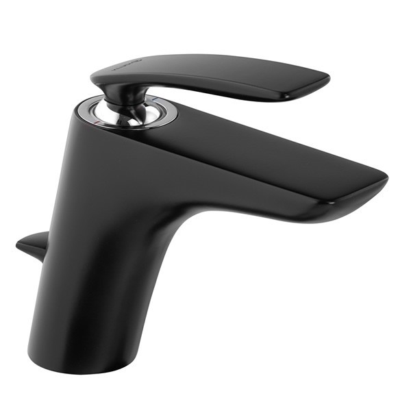 Kludi Balance bateria umywalkowa z zestawem odpływowym czarny mat