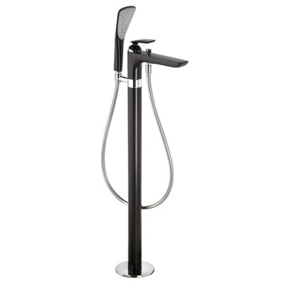 Kludi Balance bateria wannowa stojąca czarny mat