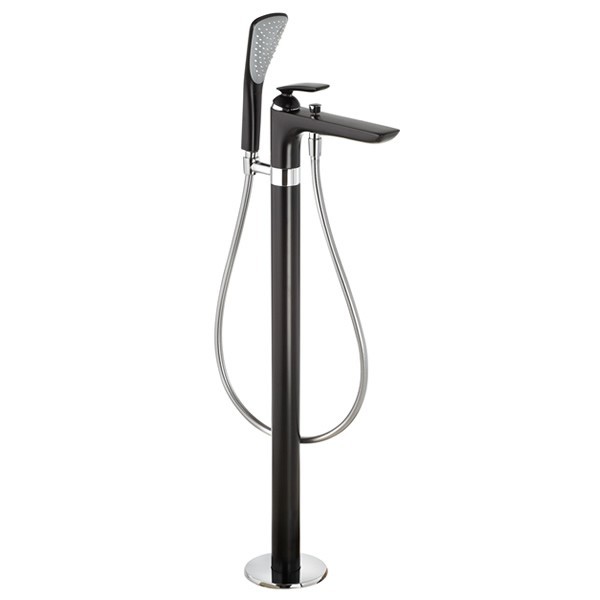 Kludi Balance bateria wannowa stojąca czarny mat