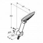 Kludi Fizz 3S zestaw wannowo-natryskowy czarny mat